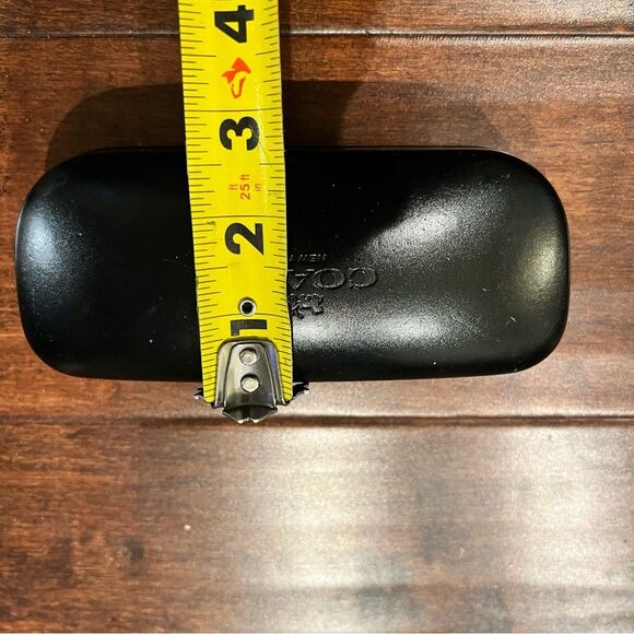 Coach Sleek Black Eyeglass Case main image 11